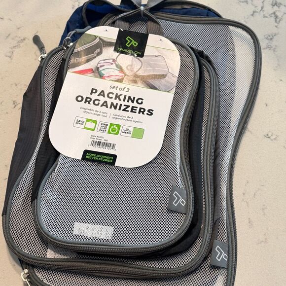 Travelon Set of 3 packing organizers, travel bag, accessories bag for lugagge - Picture 6 of 8